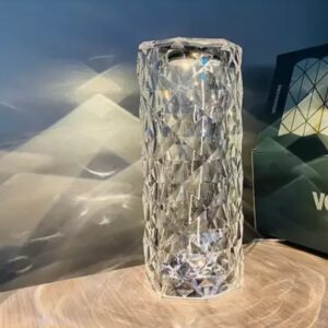 Lâmpada LED de diamante de cristal de 16 cores